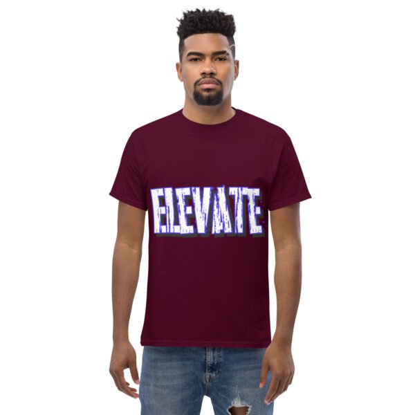 unisex classic tee maroon front 683a6a7a7357e