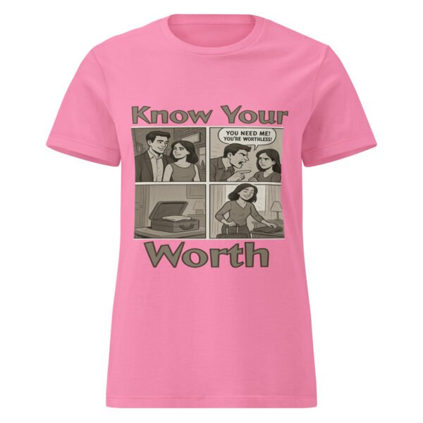 womens basic softstyle t shirt azalea front 682a6f9429d00