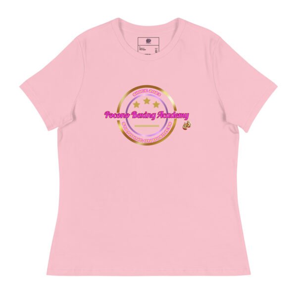 womens relaxed t shirt pink front 6828b60ec96fe