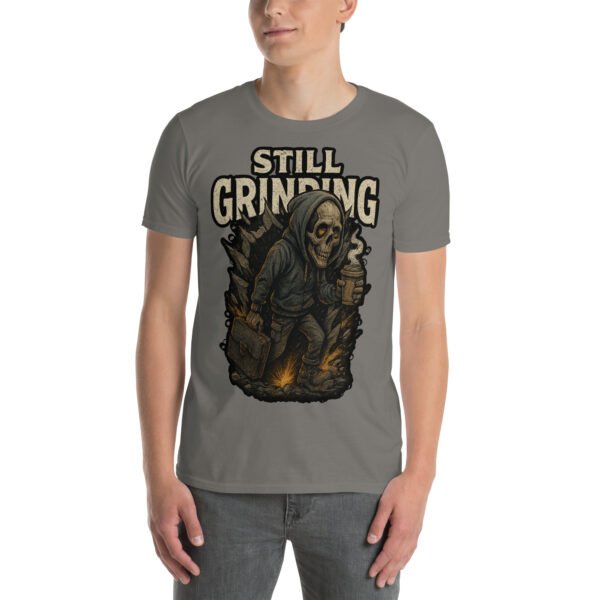Still Grinding Tee – King Reigns Collection | Shai Valley LLC 13 unisex basic softstyle t shirt charcoal front 685c0caa86fdf