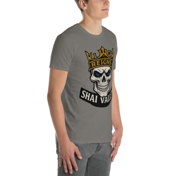 unisex basic softstyle t shirt charcoal right front 684f02d4570aa