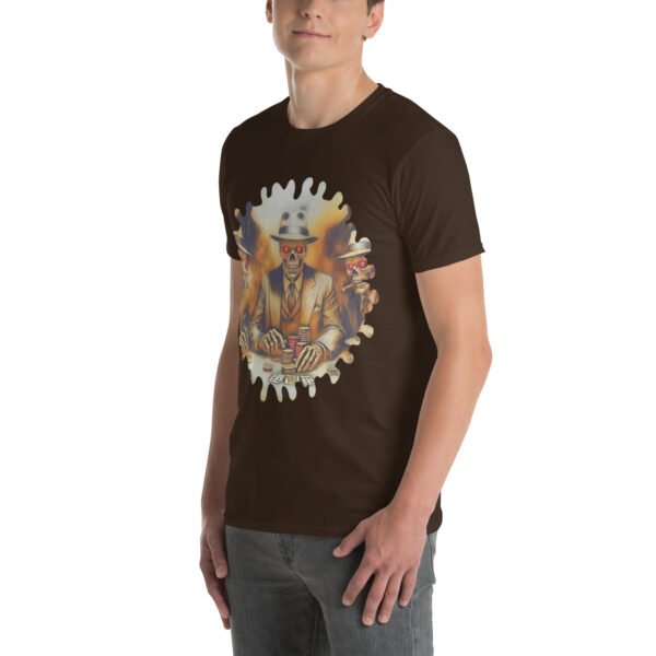 unisex basic softstyle t shirt dark chocolate left front 683d3dca29c86