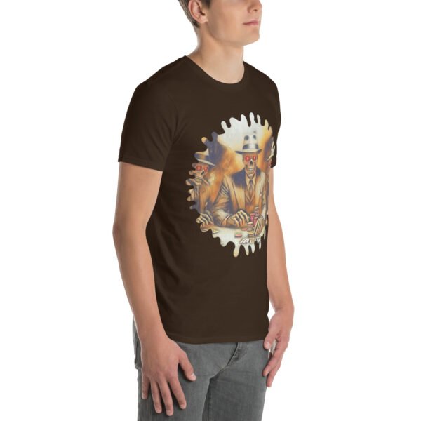 unisex basic softstyle t shirt dark chocolate right front 684f07518719b