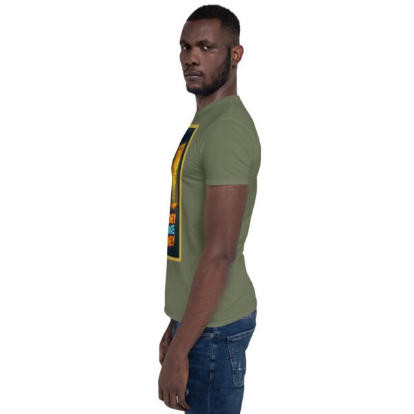 “Scared Money Don’t Make Any Money” Tee 83 unisex basic softstyle t shirt military green left 684ee3a080047