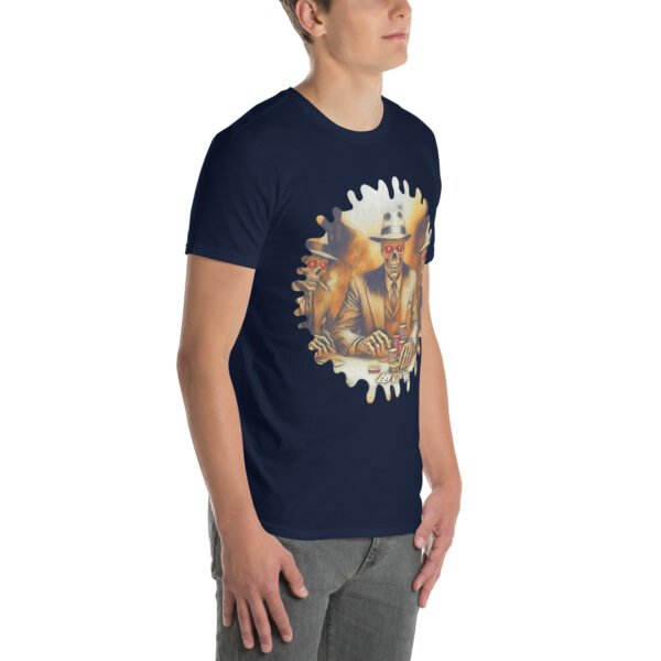 unisex basic softstyle t shirt navy right front 684f07517beba