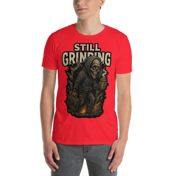 Still Grinding Tee – King Reigns Collection | Shai Valley LLC 7 unisex basic softstyle t shirt red front 685c0caa7bfb7