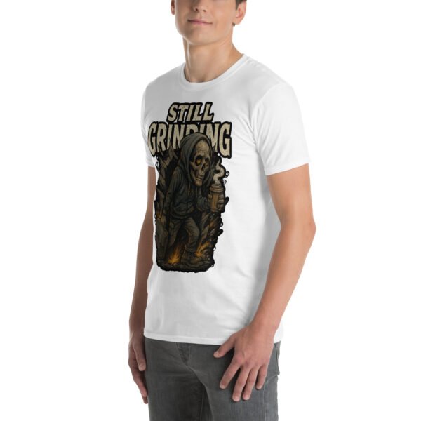 Still Grinding Tee – King Reigns Collection | Shai Valley LLC 24 unisex basic softstyle t shirt white left front 685c0caaaf2e3
