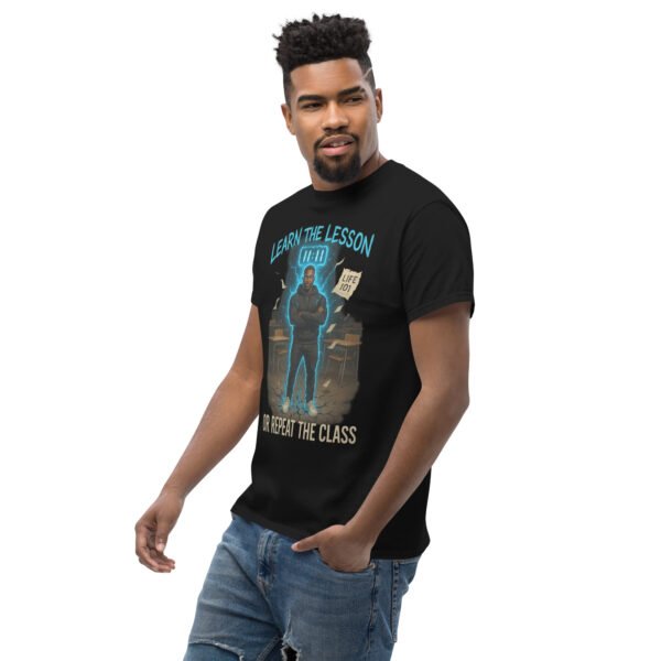 unisex classic tee black left front 6858a7525fce0