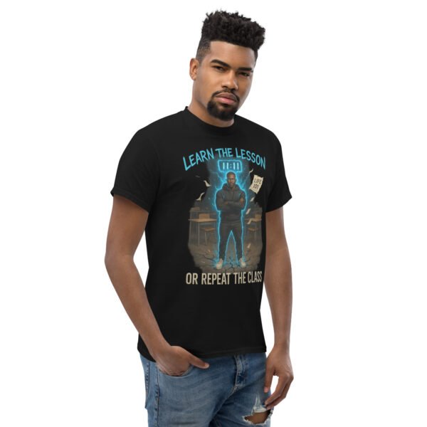 unisex classic tee black right front 6858a752607b8