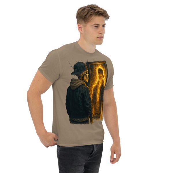 unisex classic tee brown savana right front 684f6a02deae0