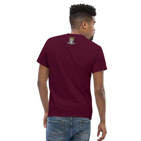 unisex classic tee maroon back 2 684f7cf751655