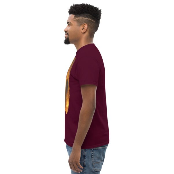 unisex classic tee maroon left 684f7cf751bd7