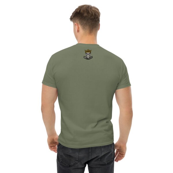 unisex classic tee military green back 684f56e455278