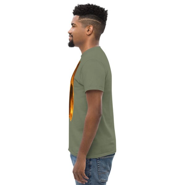 unisex classic tee military green left 684f7cf78aa4b