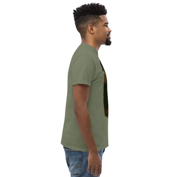 unisex classic tee military green right 684f7cf790ac5