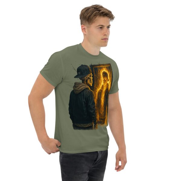 unisex classic tee military green right front 684f6a02c9080