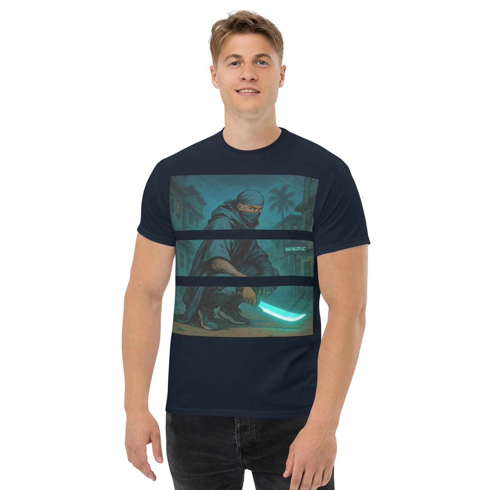 unisex-classic-tee-navy-front-683c5006dcf5b