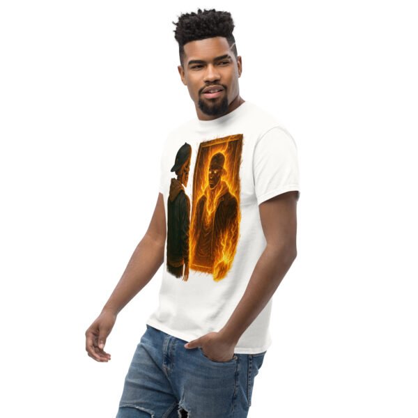 unisex classic tee white left front 684f7cf7ae5a6