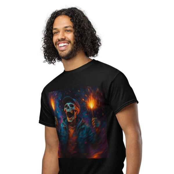 unisex sports tee black left front 683dc6098fc97