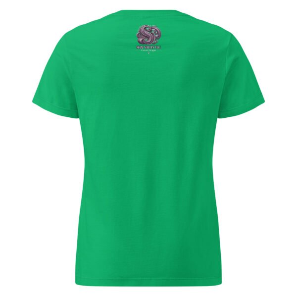 womens basic softstyle t shirt irish green back 6847658338fd1