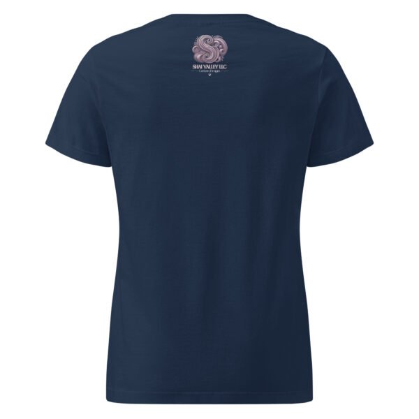 womens basic softstyle t shirt navy back 6847658336b53
