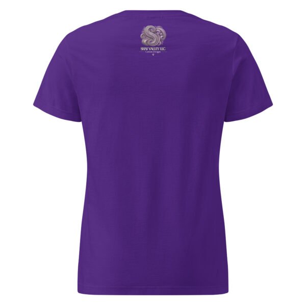womens basic softstyle t shirt purple back 684ef1e923982
