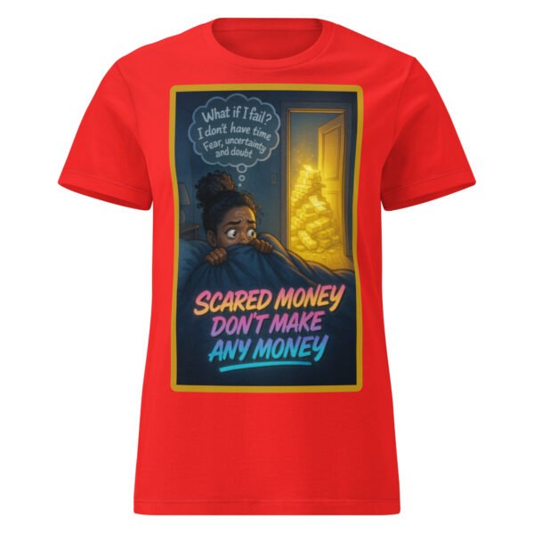 womens basic softstyle t shirt red front 684ef1e924130