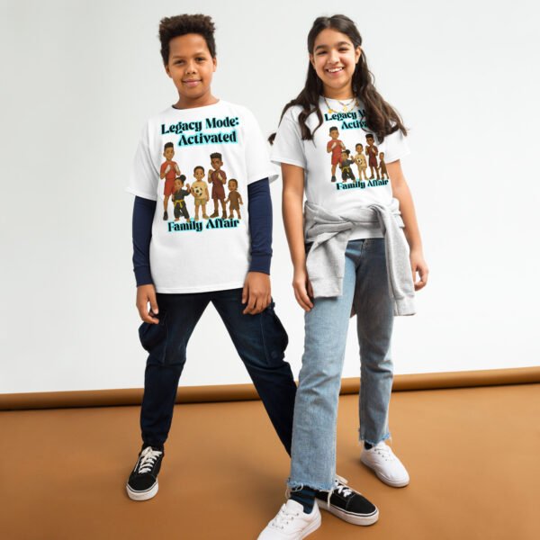 Legacy Mode: Activated – Brown Family Affair Edition 4 youth classic tee white front 68630cbc9bc8b