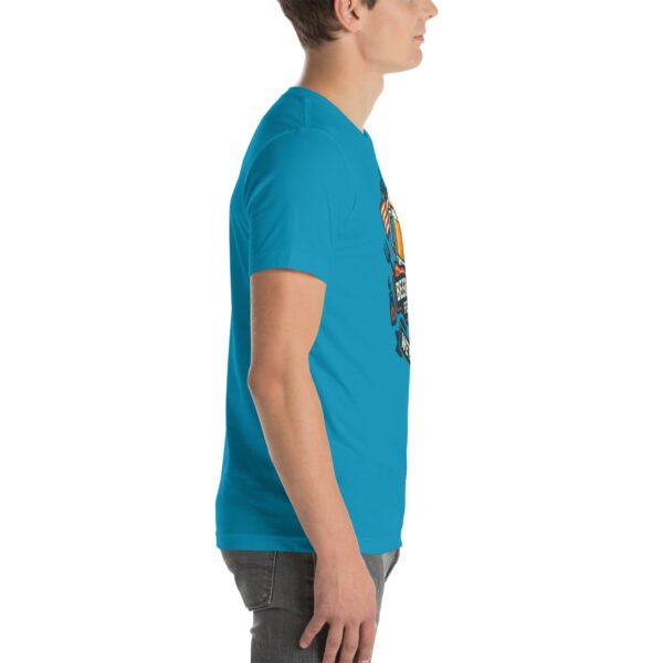 Beer & Bacon Festival 75 unisex staple t shirt aqua right 68685fd43194c
