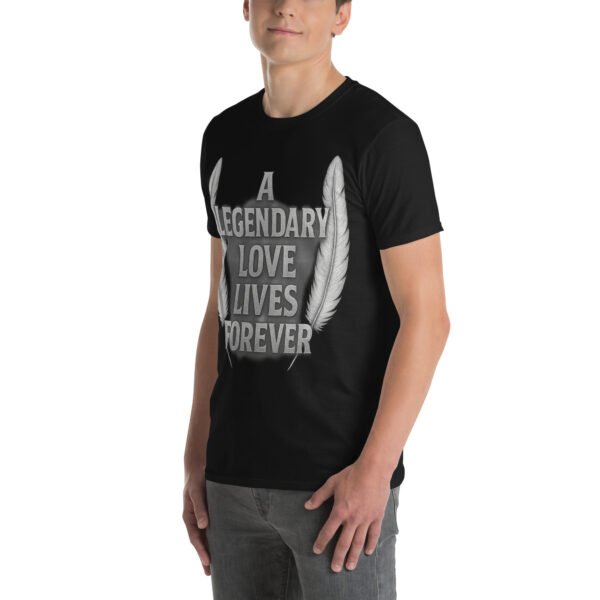unisex basic softstyle t shirt black left front 689a7dd27ac9d