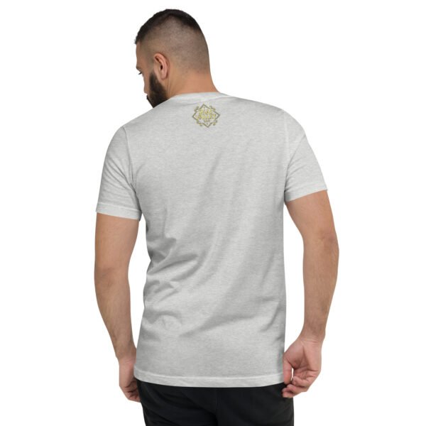unisex v neck tee athletic heather back 689a706ae8225