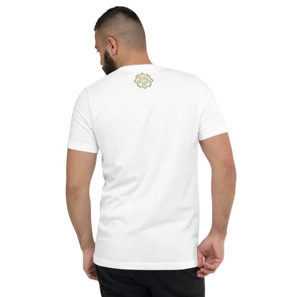 unisex v neck tee white back 689a706aed29f