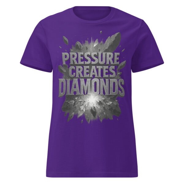 womens basic softstyle t shirt purple front 689a0ee86031b
