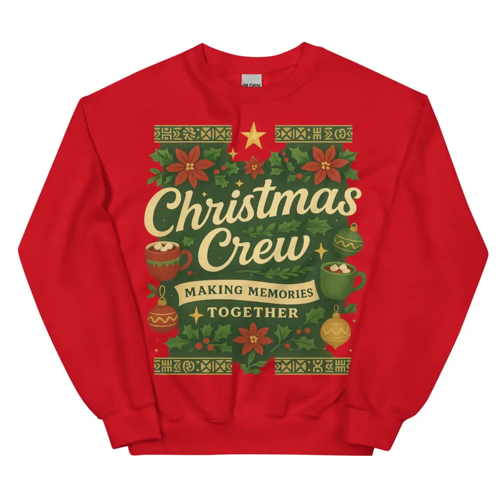 unisex-crew-neck-sweatshirt-red-front-69113b86e2a2d