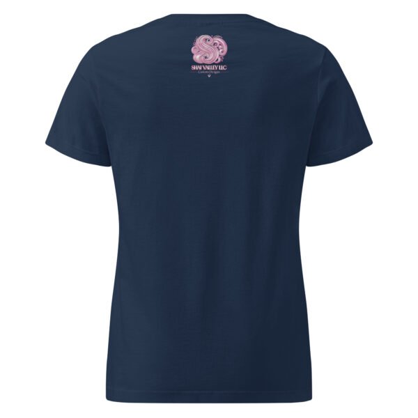 Stronger Than You Know | Shai Valley Women’s Tee 12 womens basic softstyle t shirt navy back 6943687884a34