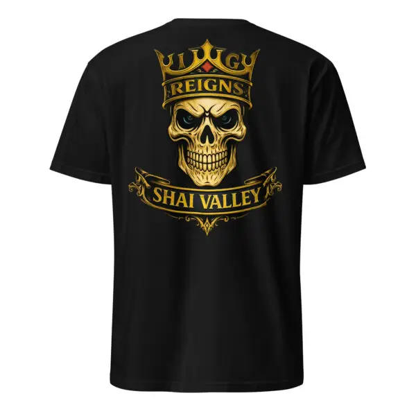 Death Crawl Personalized Shirt | King Reigns by Shai Valley 6 unisex basic softstyle t shirt black back 6980248c9ea25