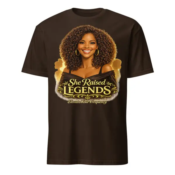 unisex basic softstyle t shirt dark chocolate front 6996673802579