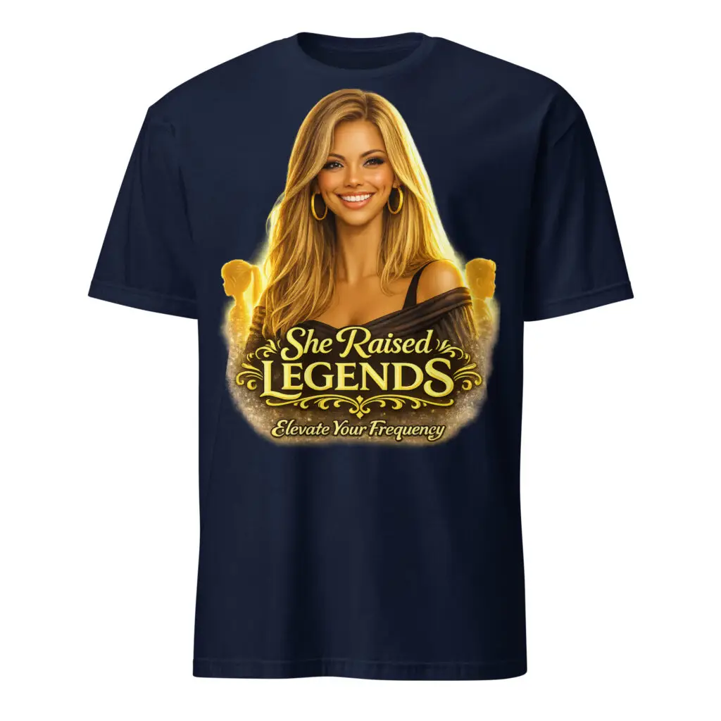 She Raised Legends W Navy Shirt