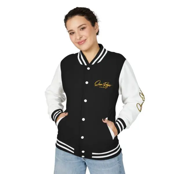 Queen Reigns Varsity Letterman Jacket | Shai Valley 8 Queen Reigns lioness varsity letterman jacket by Shai Valley womens streetwear