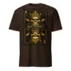 King Reigns skull playing card t shirt gold black Shai Valley