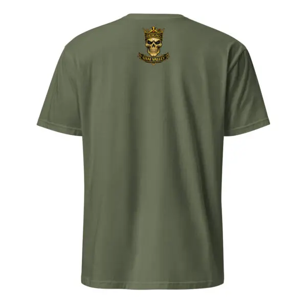 unisex basic softstyle t shirt military green back 69c42d655d86d