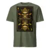 King Reigns skull playing card t shirt gold black Shai Valley