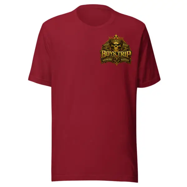 Boys Trip 2026 Myrtle Beach Edition Tee | King Reigns 27 unisex staple t shirt cardinal front 69cb24f06421d
