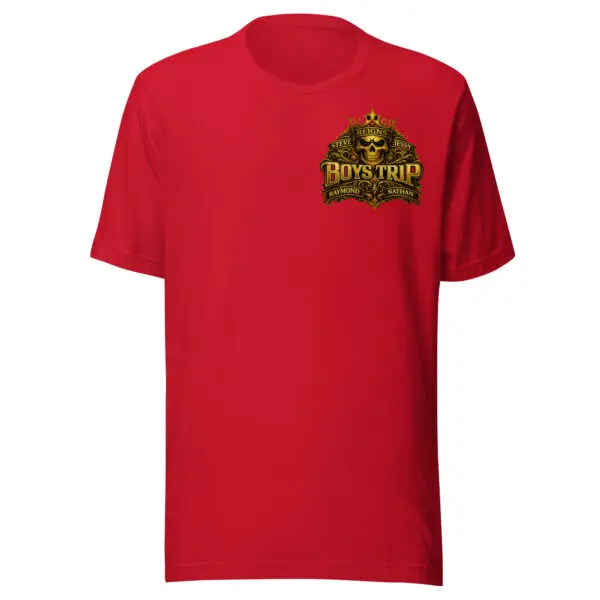 Boys Trip 2026 Myrtle Beach Edition Tee | King Reigns 29 unisex staple t shirt red front 69cb24f06434b