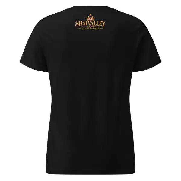 womens basic softstyle t shirt black back 6a8c760f6892c