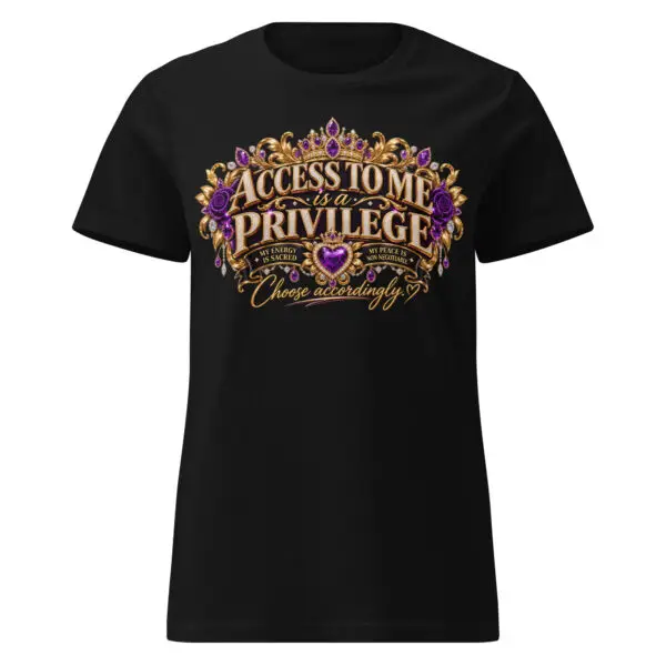 womens basic softstyle t shirt black front 6a8c4f654ecde