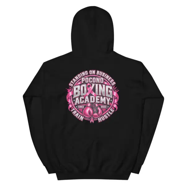 PBA Breast Cancer Awareness Hoodie | Strength in Every Fight 2 unisex heavy blend hoodie black back 6acf923b079ae