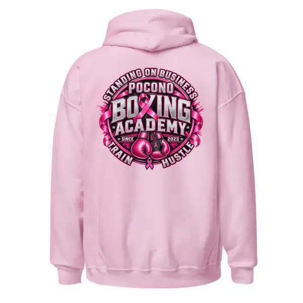 PBA Breast Cancer Awareness Hoodie | Strength in Every Fight 2 unisex heavy blend hoodie light pink back 6ad539b8857ab